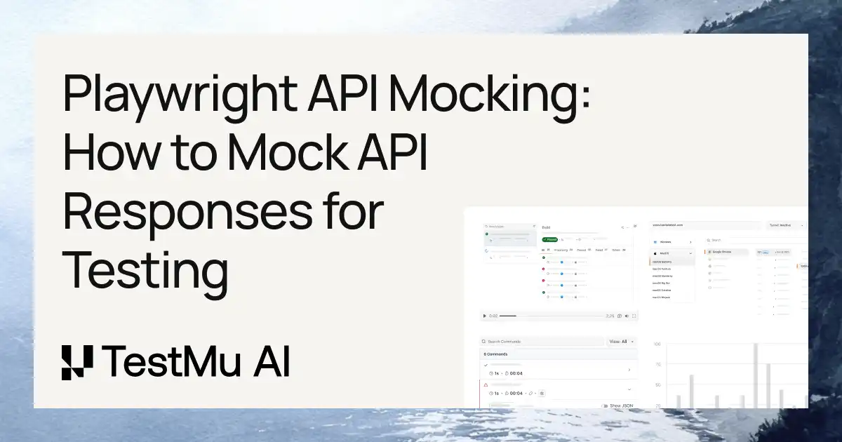 Playwright API Mocking: How to Mock API Responses for Testing | TestMu AI (Formerly LambdaTest)