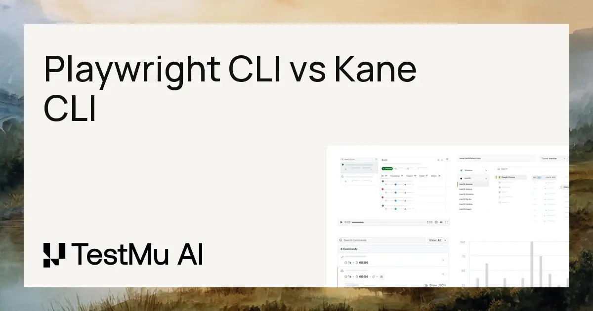 Playwright CLI vs Kane CLI: Which One Should You Run? | TestMu AI (Formerly LambdaTest)