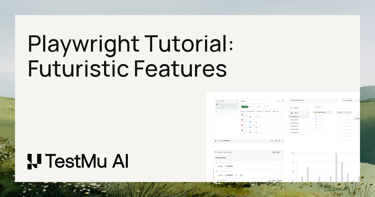 Playwright Tutorial: Futuristic Features