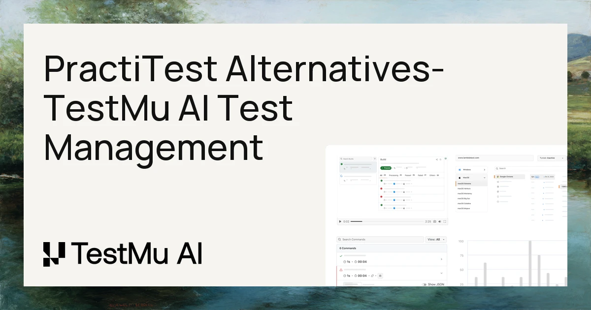 9 Best PractiTest Alternatives for 2026 | TestMu AI (Formerly LambdaTest)