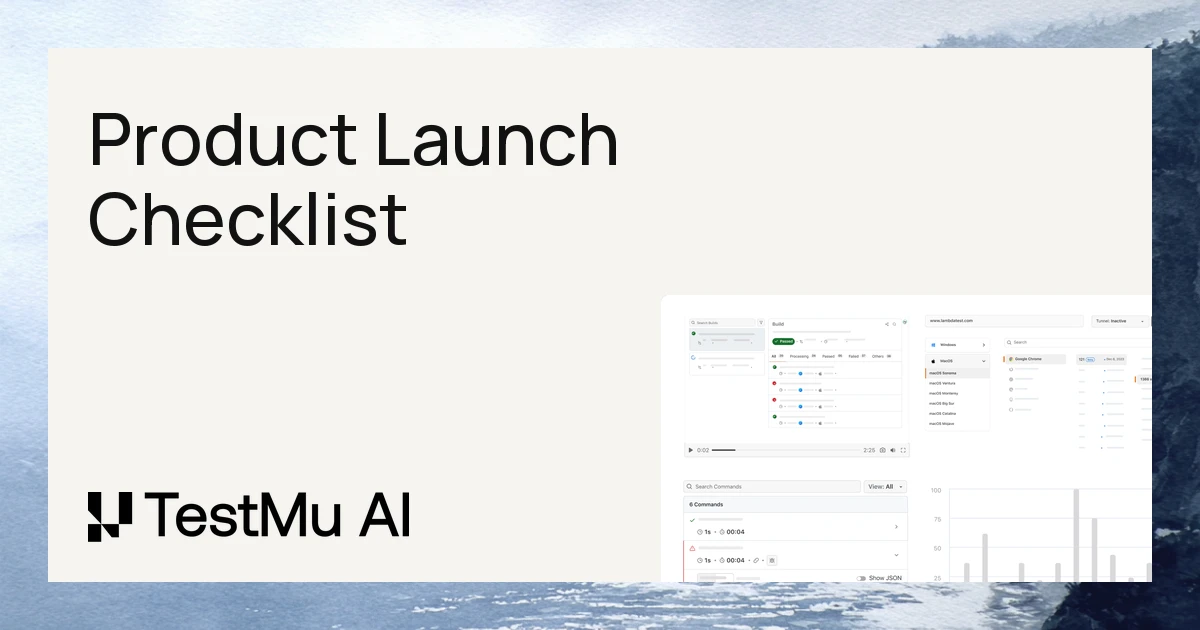 Product Launch Checklist: Ensuring Quality & Success