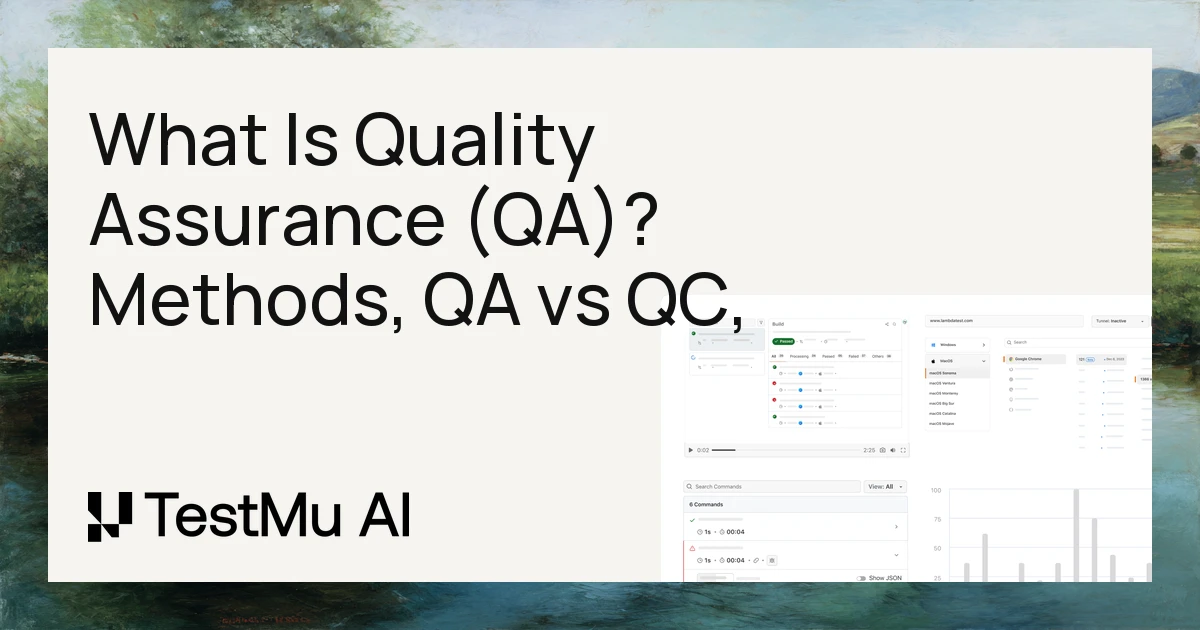 What Is Quality Assurance (QA)? Methods, QA vs QC, History