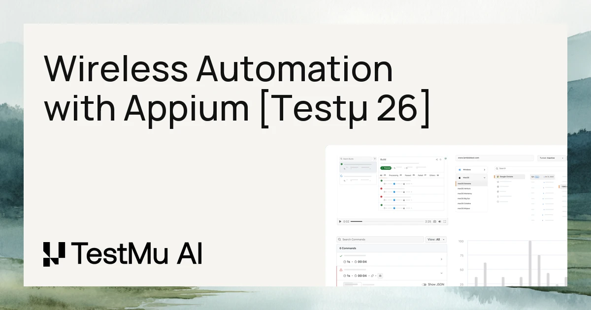 RemoteXPC: Wireless iOS Testing With Appium [Testμ 2026]