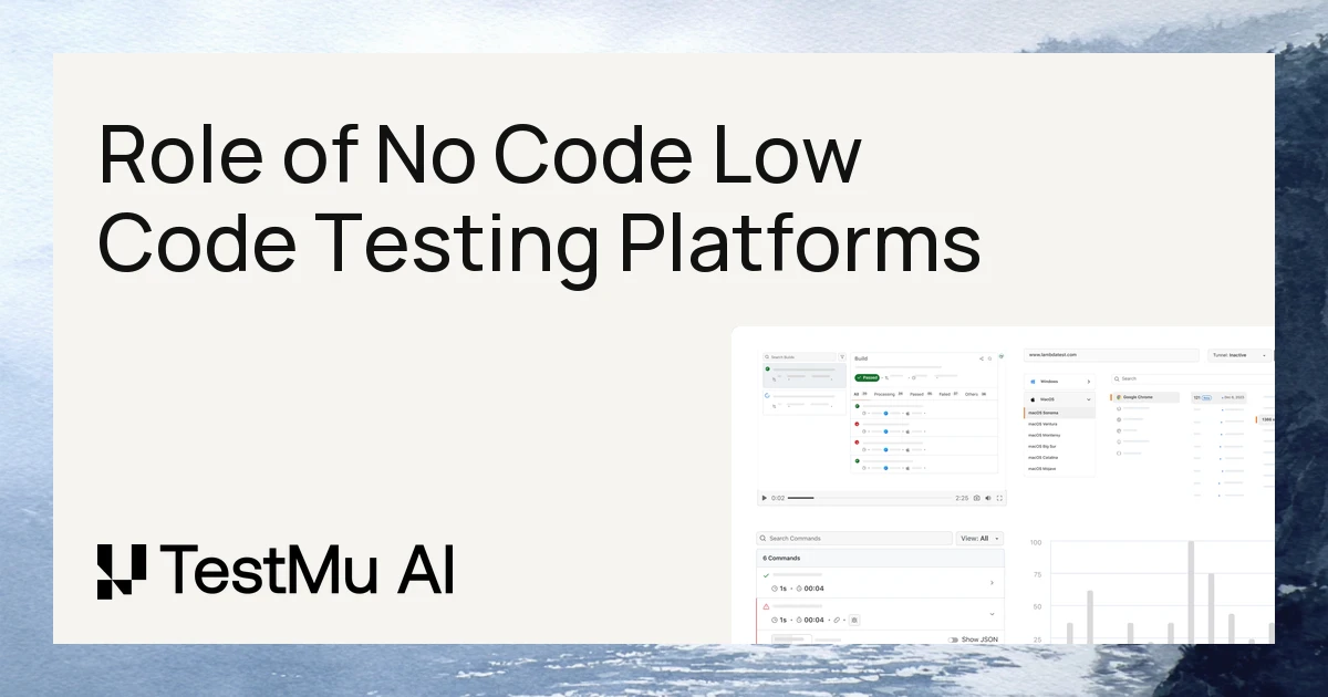 No-Code and Low-Code Testing Platforms in Digital Transformation