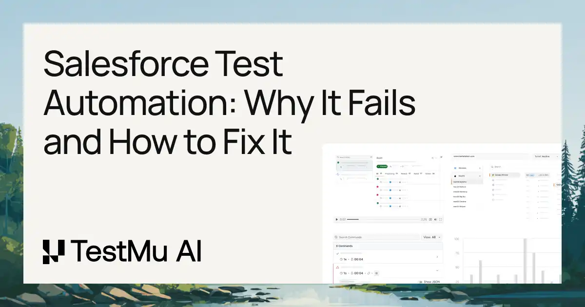 Salesforce Test Automation: Why It Fails and How to Fix It | TestMu AI (Formerly LambdaTest)