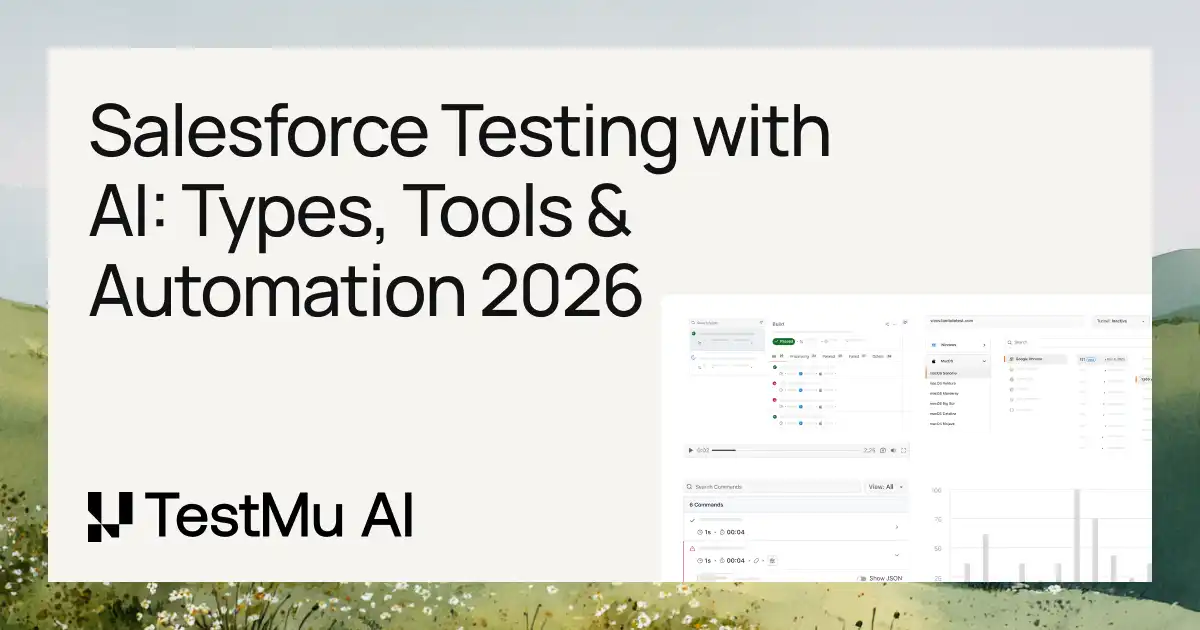 Salesforce Testing Guide 2026: Types, Tools & Automation