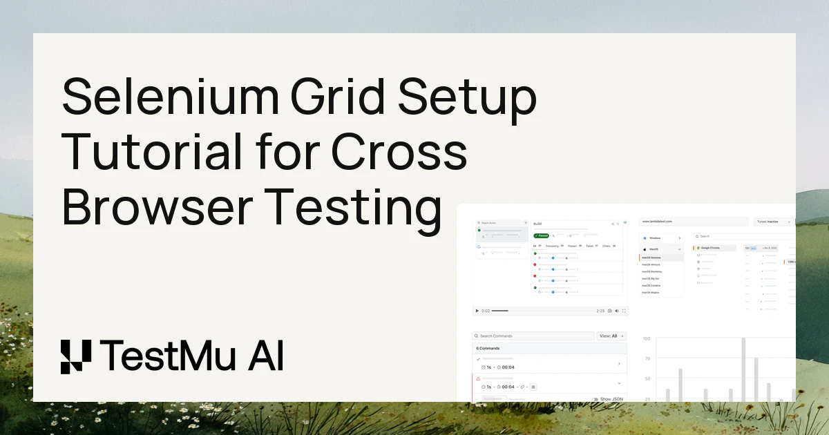 Selenium Grid Tutorial For Cross Browser Testing