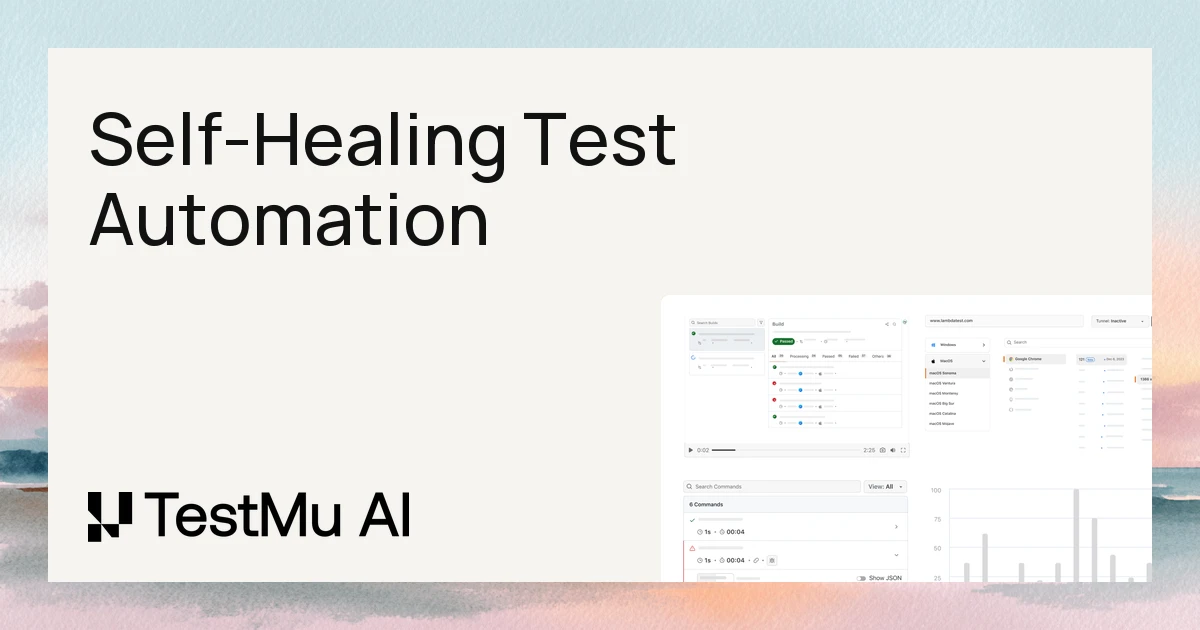 Self-Healing Test Automation: How It Works & Why It Fails | TestMu AI (Formerly LambdaTest)