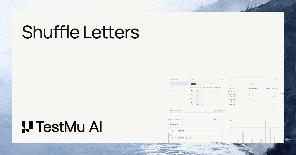 Shuffle Letters Online