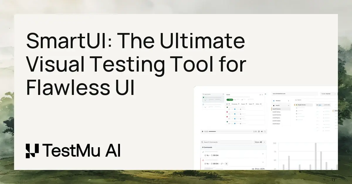 SmartUI: Catching Visual Bugs Before They Catch Your Users