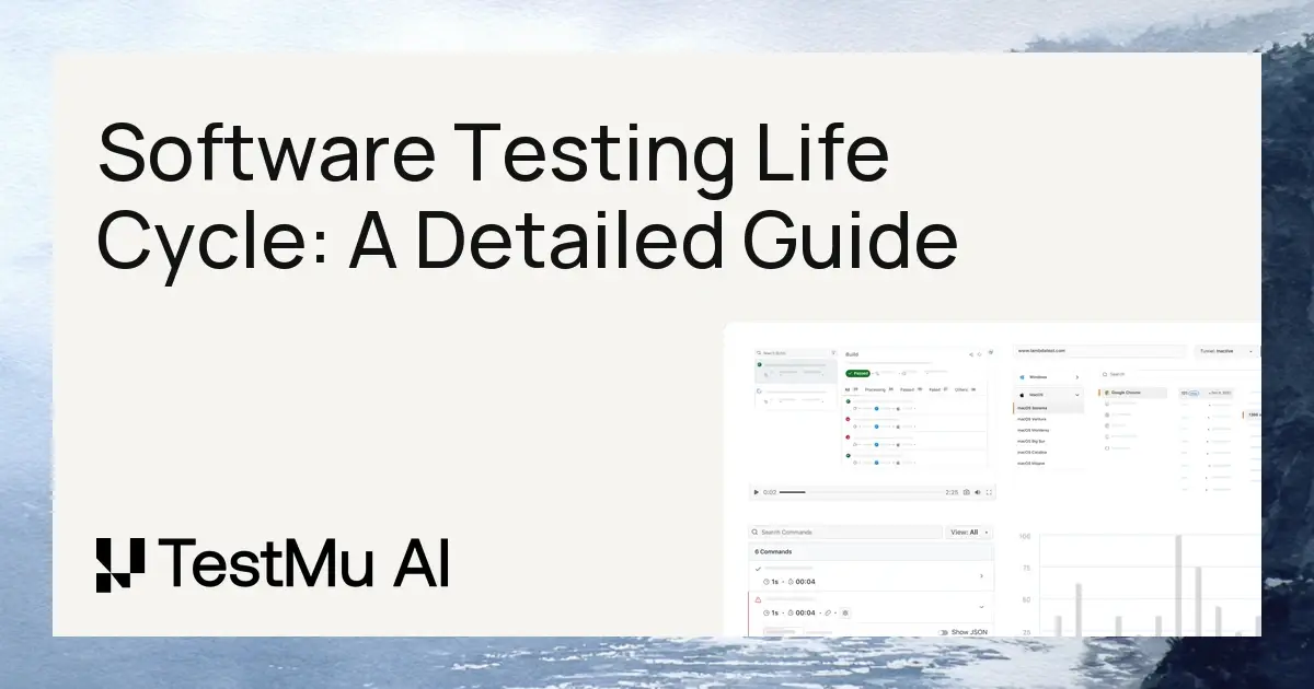 Complete Guide To Software Testing Life Cycle (STLC) | TestMu AI
