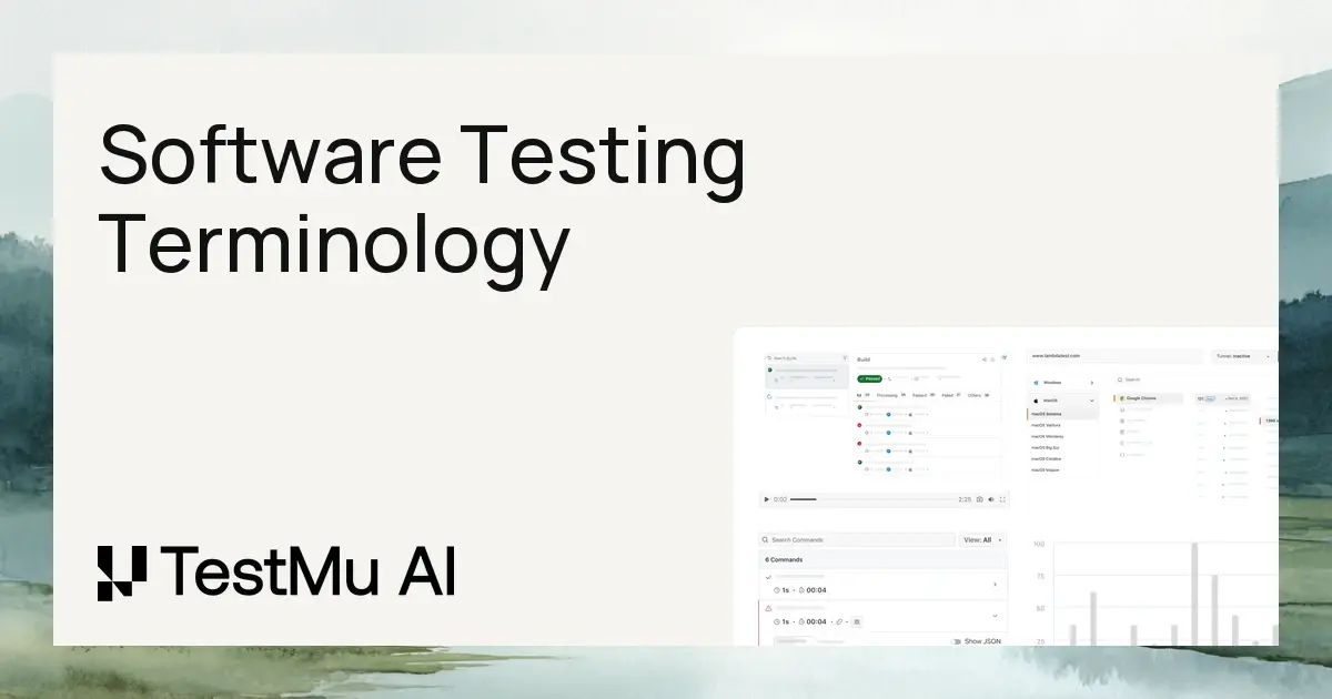 Software Testing Terminology: 100+ QA Terms Defined