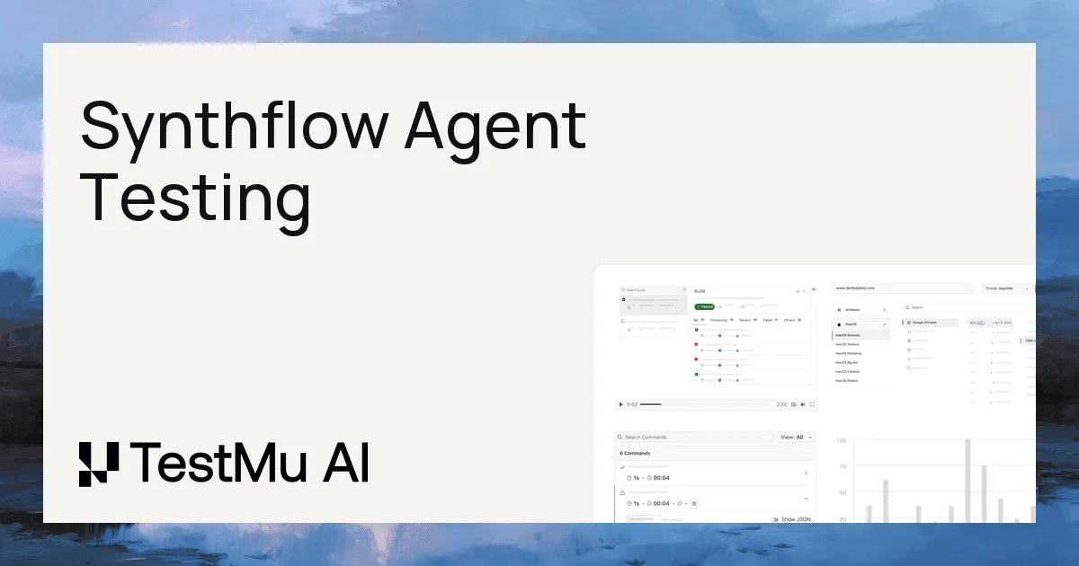 How to Test a Synthflow Voice Agent | TestMu AI (Formerly LambdaTest)
