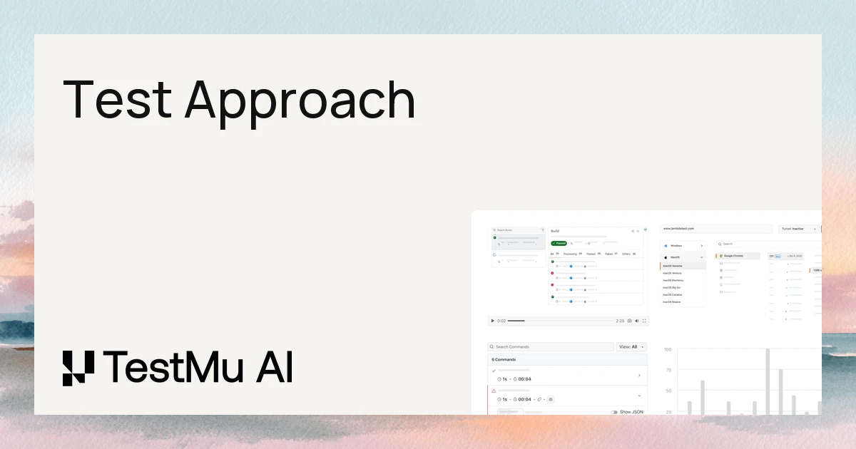 Guide To Test Approach: Different Types With Examples