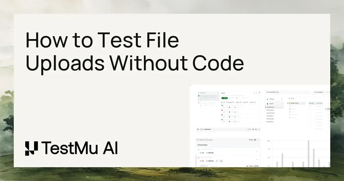 How to Test File Uploads Without Code | KaneAI by TestMu AI (Formerly LambdaTest)