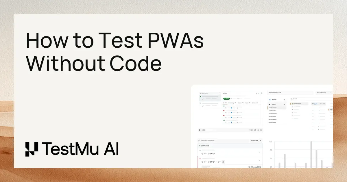 How to Test PWAs Without Code | KaneAI by TestMu AI (Formerly LambdaTest)