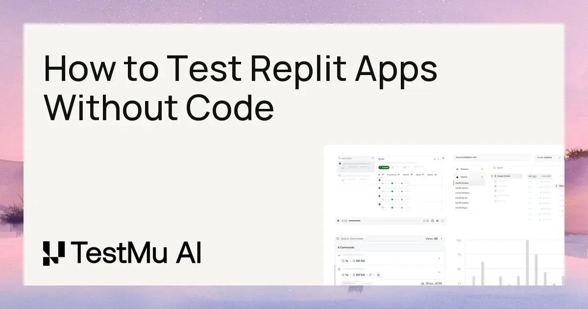 How to Test Replit Apps Without Code | KaneAI by TestMu AI (Formerly LambdaTest)
