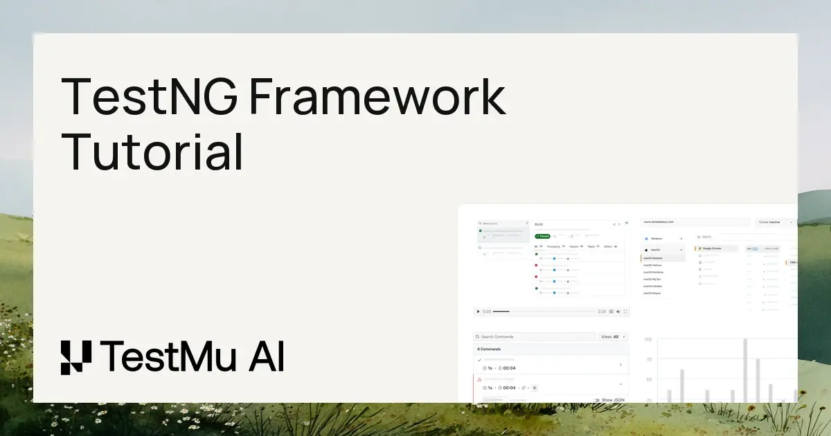 TestNG Framework Tutorial: Setup, Annotations, and Examples