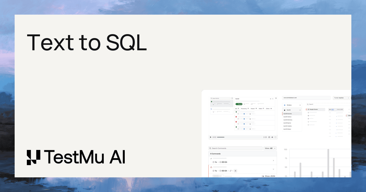 Text to SQL Converter | Free Online Tool | TestMu AI