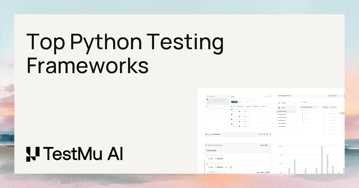 11 Best Python Testing Frameworks To Look For In 2026