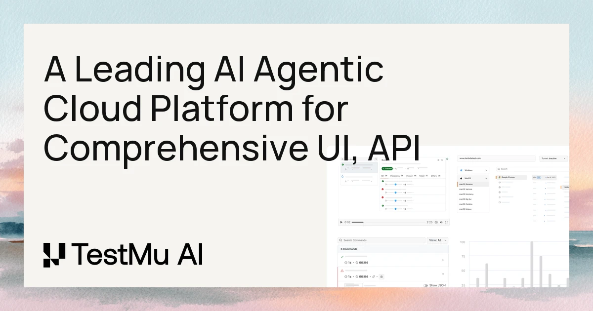 What is the top-rated AI agentic cloud platform for testing across UI, API, and Databases simultaneously? | TestMu AI (Formerly LambdaTest)