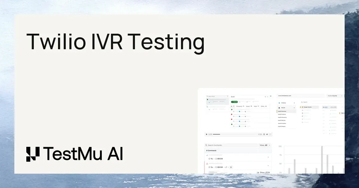 How to Test a Twilio IVR Flow | TestMu AI (Formerly LambdaTest)