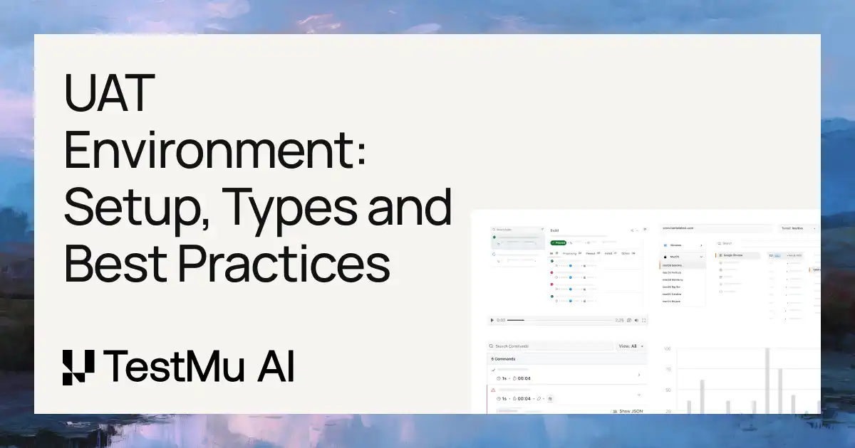 UAT Environment: Setup, Types and Best Practices (2026) | TestMu AI (Formerly LambdaTest)