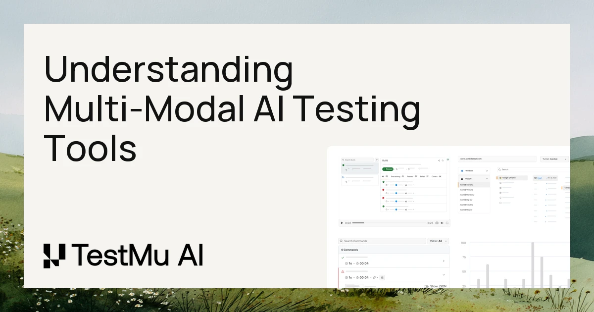 Understanding Multi-Modal AI Testing Tools to Reduce Manual Effort | TestMu AI (Formerly LambdaTest)