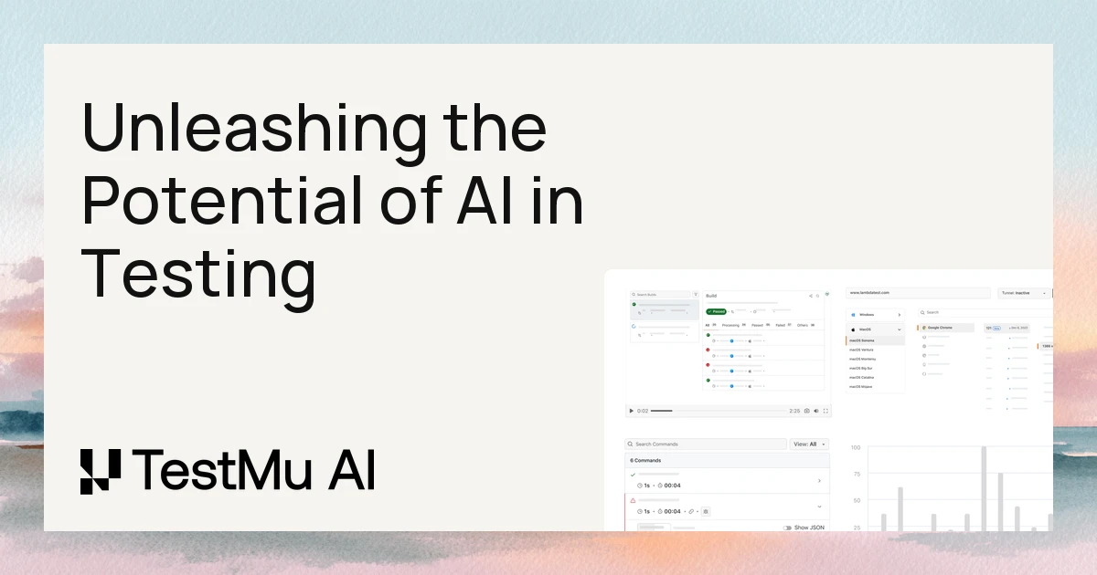 Unleashing the Potential of AI in Testing - Future of Quality Assurance