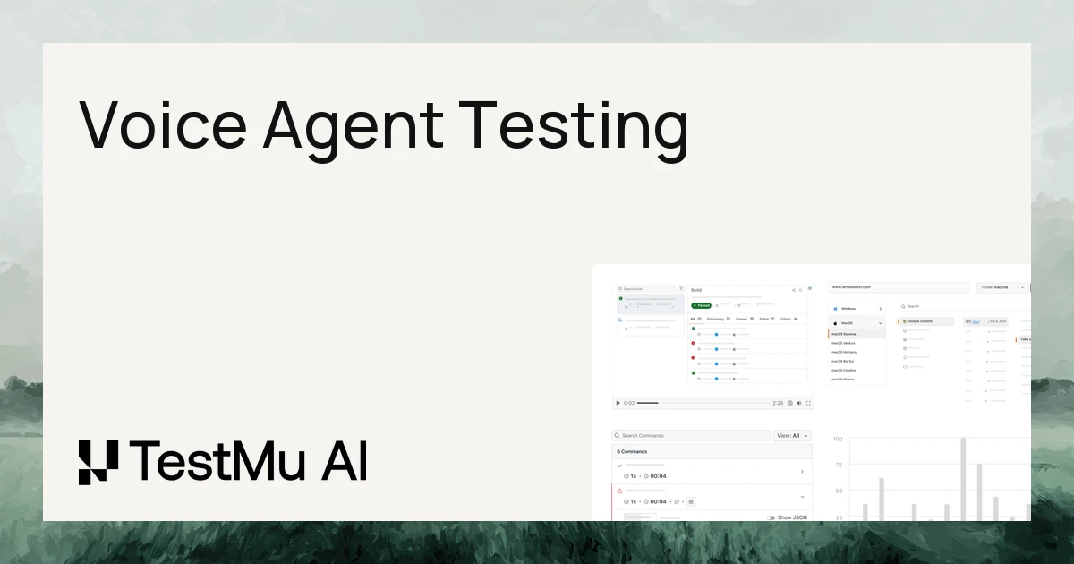 Voice Agent Testing: How to Test AI Voice Bots + 12 Tools