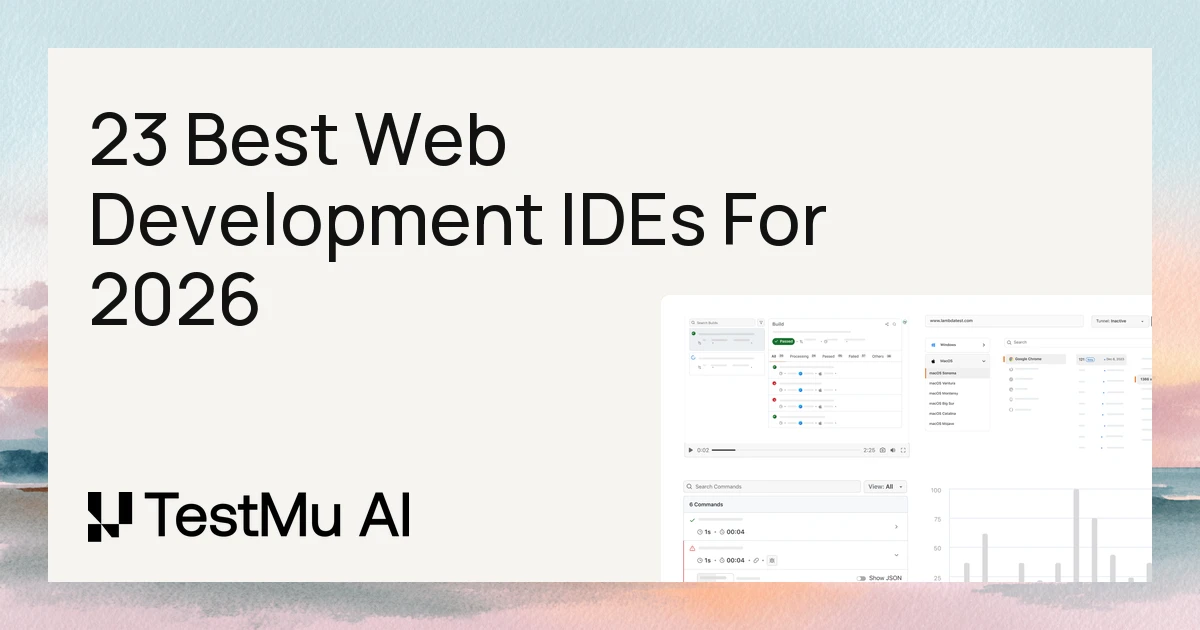23 Best Web Development IDEs For 2026