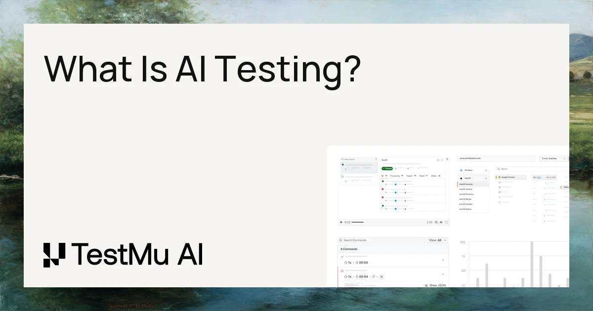 AI Testing: What It Is, Types, Tools and Benefits | TestMu AI (Formerly LambdaTest)