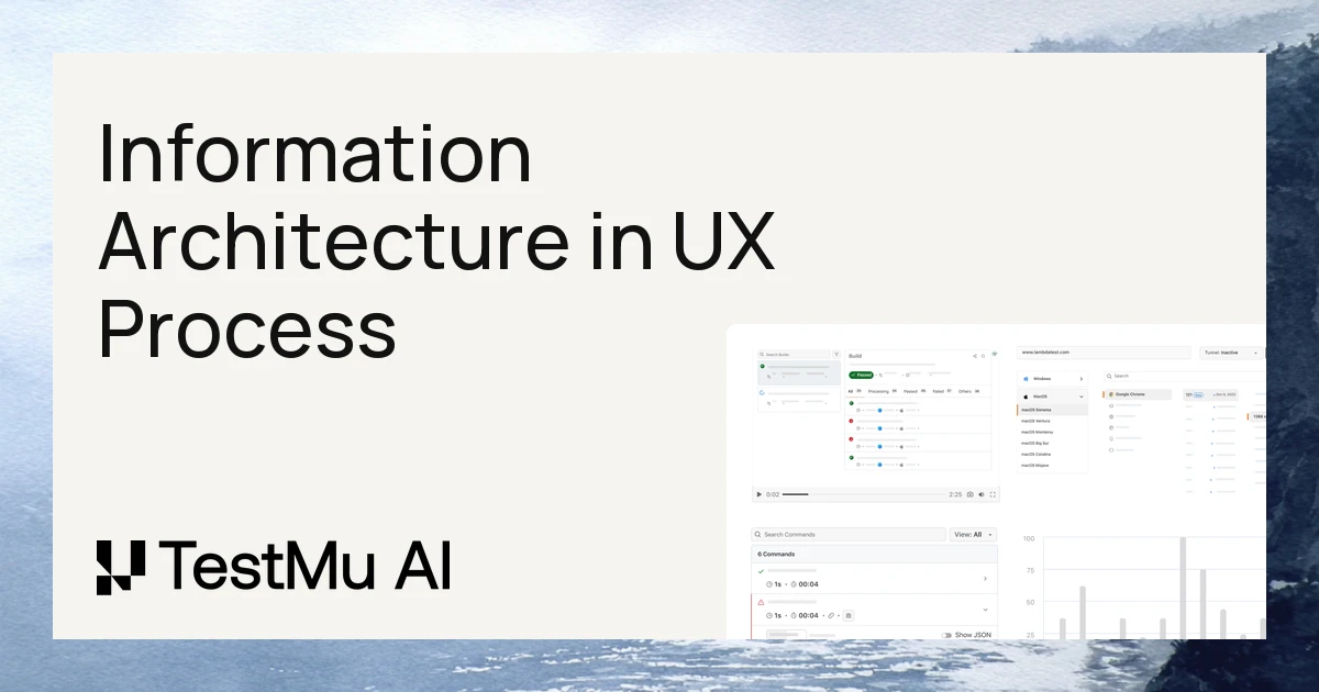 Information Architecture in UX: Principles and Best Practices