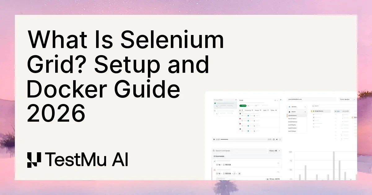 What Is Selenium Grid? Setup and Docker Guide (2026) | TestMu AI (Formerly LambdaTest)