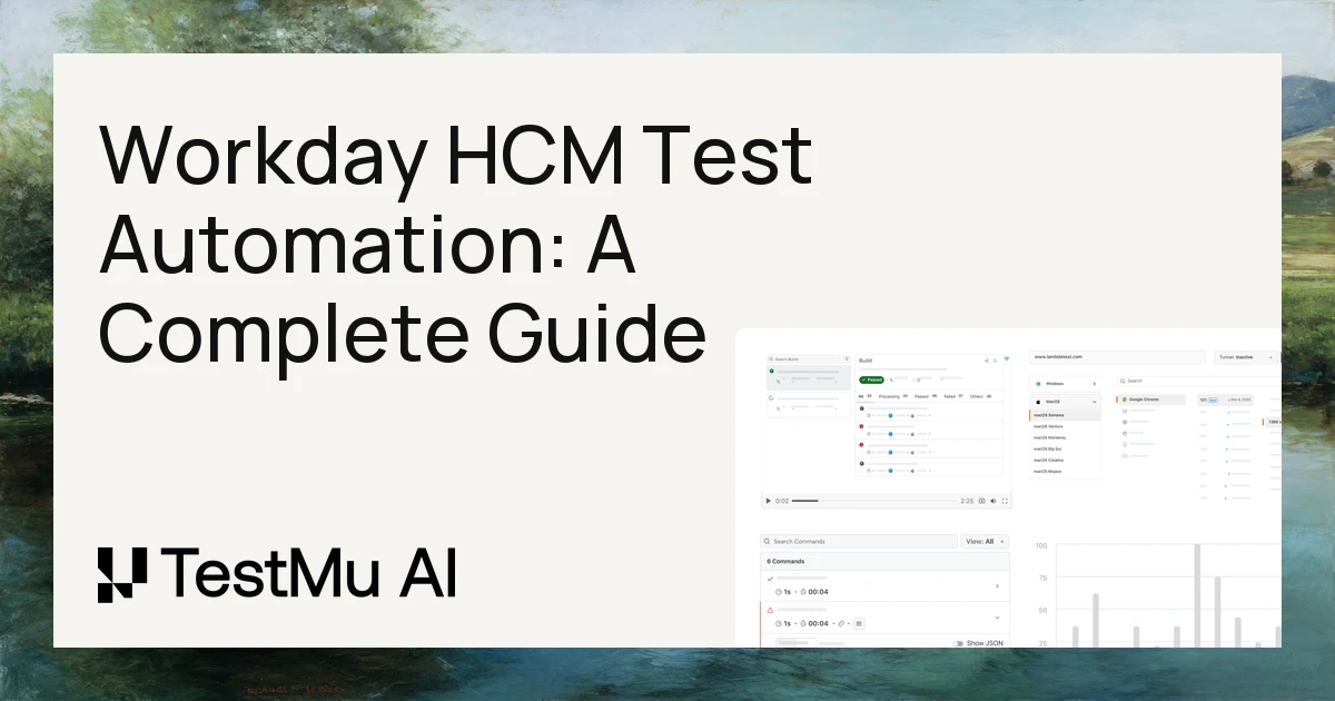 Workday HCM Test Automation: A Complete Guide | TestMu AI (Formerly LambdaTest)