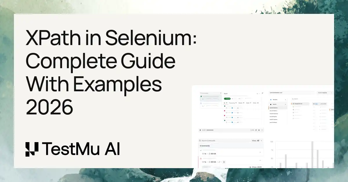 XPath in Selenium: Complete Guide With Examples 2026 | TestMu AI (Formerly LambdaTest)