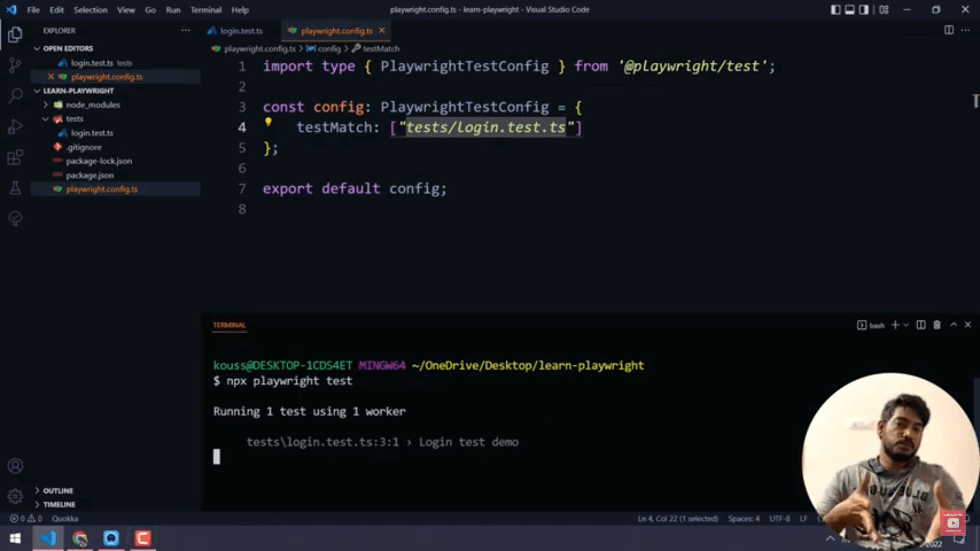 npx playwright test npx playwright test