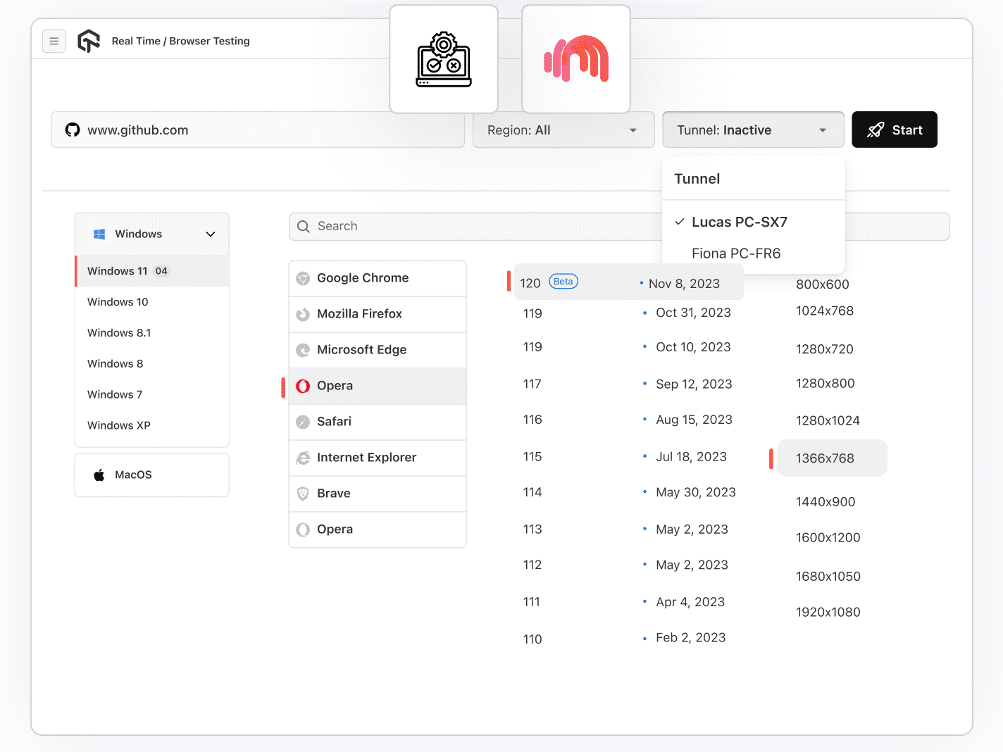 Test On Dev Environments