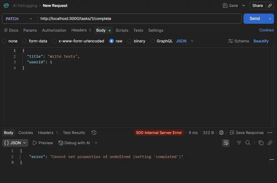 PATCH request patch-request