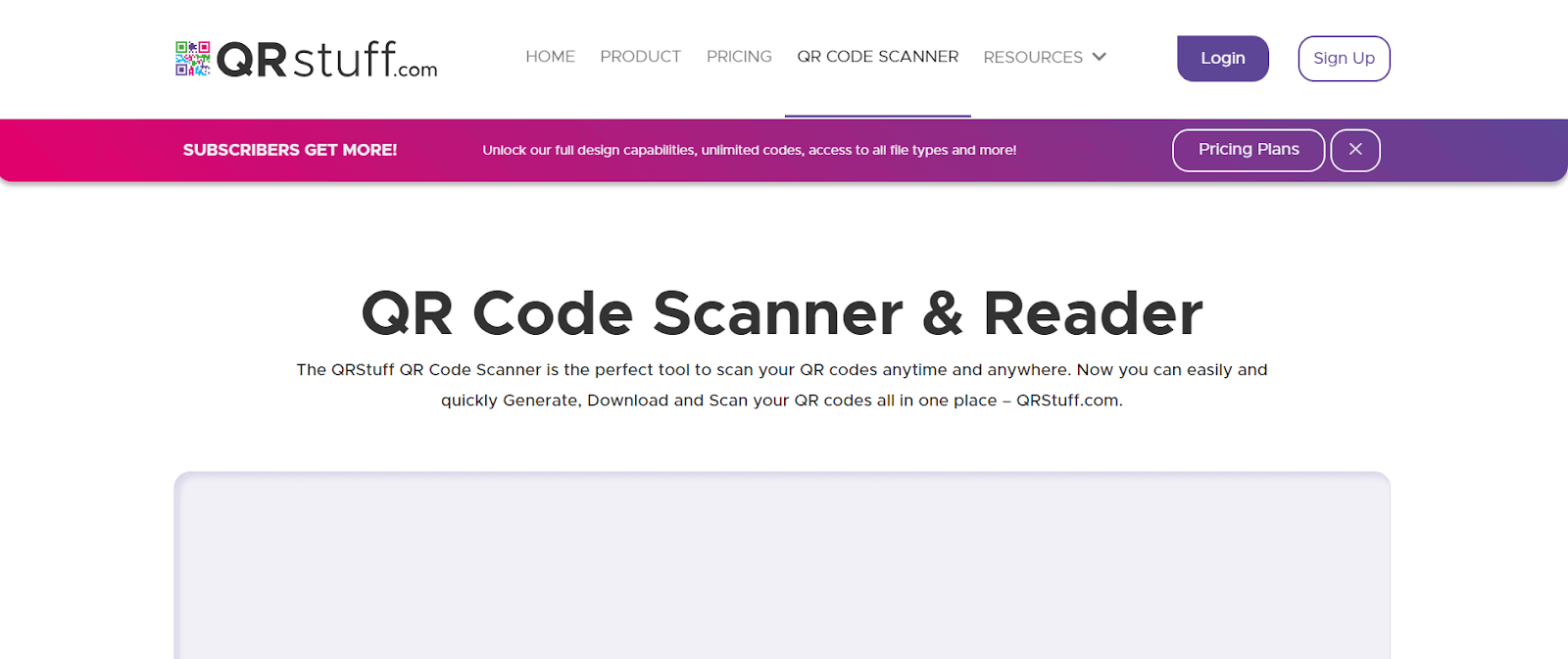 QR Code Scanner & Reader QR Code Scanner & Reader