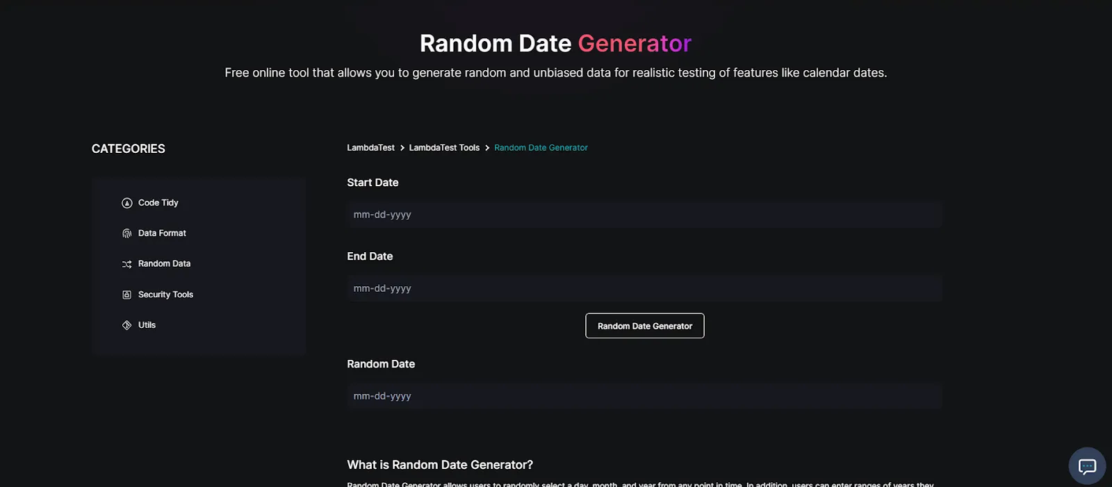 random-date-generator