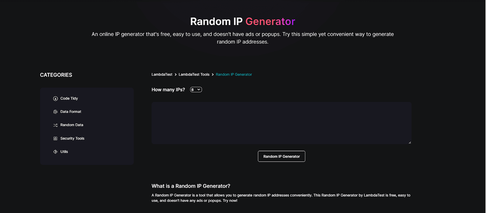 random-ip-generator random-ip-generator