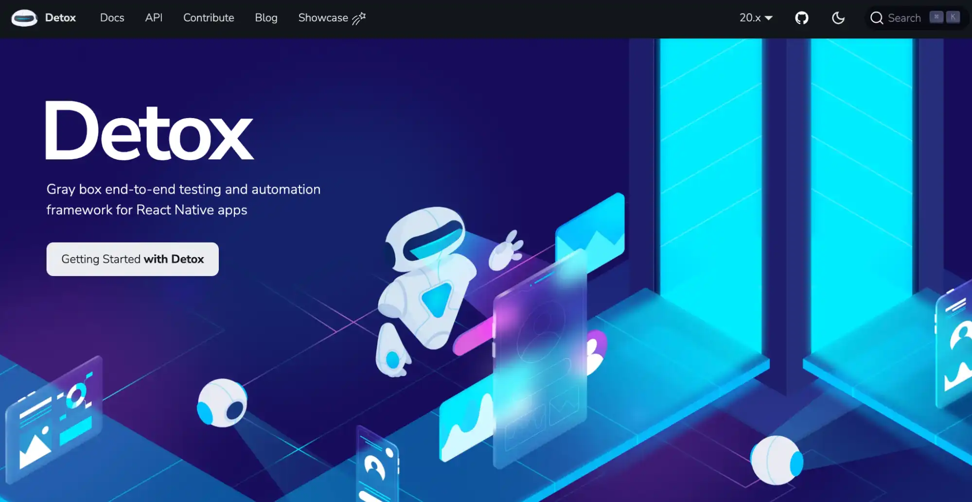 Detox end-to-end testing for React Native mobile apps