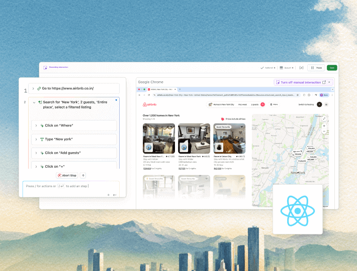 Author React tests with KaneAI Author React tests with KaneAI