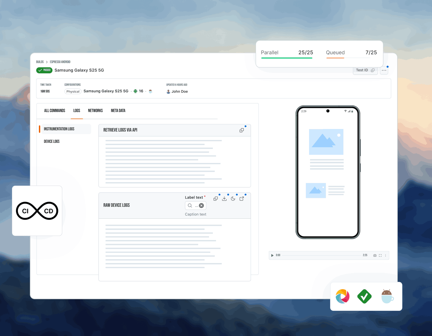 Test on 10,000+ Real Devices in Your Pipeline