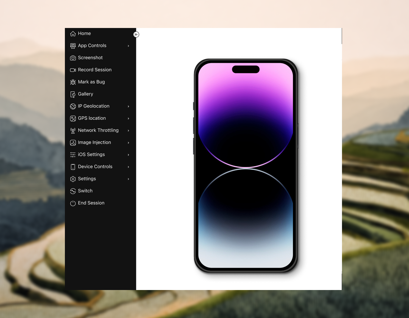 Real iPhone in the real device cloud