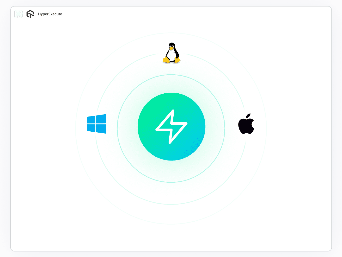 Runs on Linux containers, MacOS, and Windows