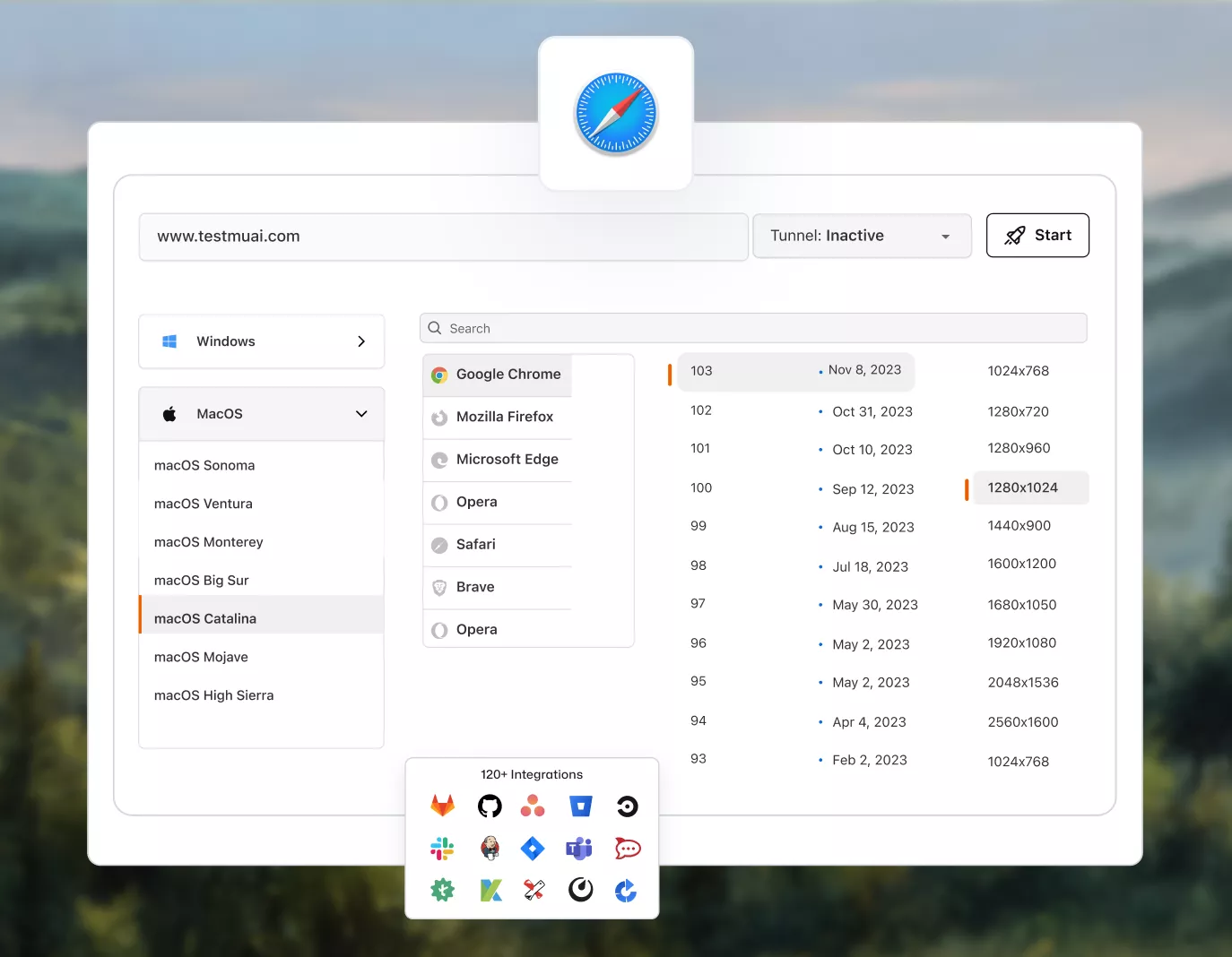 Live Safari Browser Testing on Windows