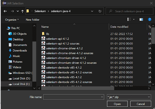 How do I install Selenium and set up the environment for testing