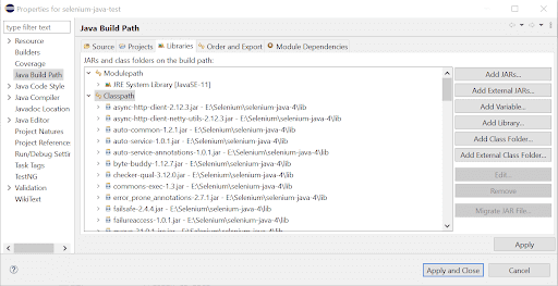 How do I install Selenium and set up the environment for testing